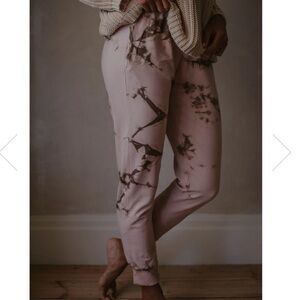Stylish Pink Tie-Dye Joggers